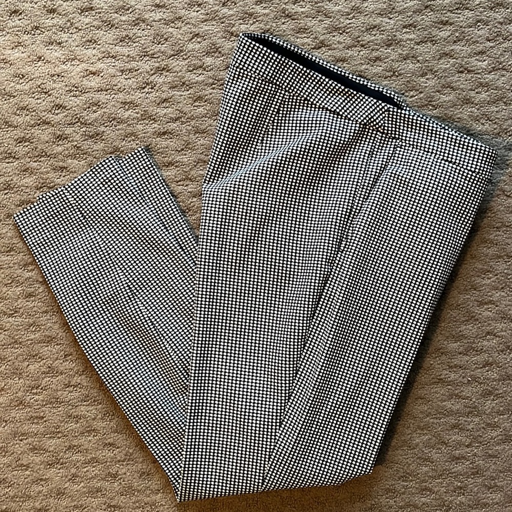 Plaid stretch pants by Alfani